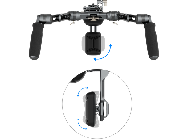 SmallRig 4181 HawkLock Shoulder Rig Pro Skulderrigg SR007 