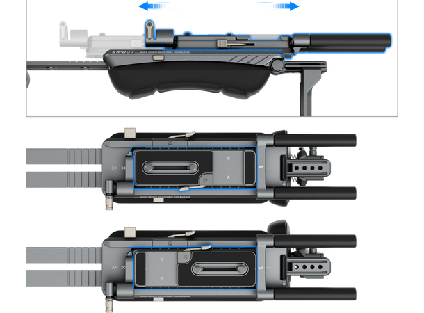 SmallRig 4181 HawkLock Shoulder Rig Pro Skulderrigg SR007 