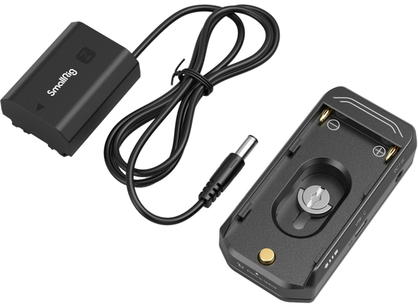 Smallrig Batteriplate for NP-F-batterier Kit med NP-FZ100 Dummy batteri 