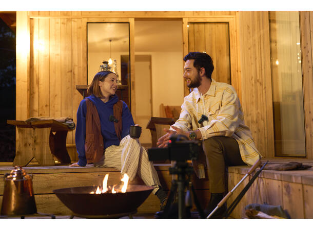 Sony ECM-W3 trådløst mikrofonsystem Mikrofon med støydemping 