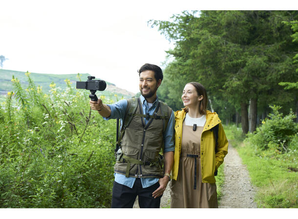 Sony ECM-W3 trådløst mikrofonsystem Mikrofon med støydemping 