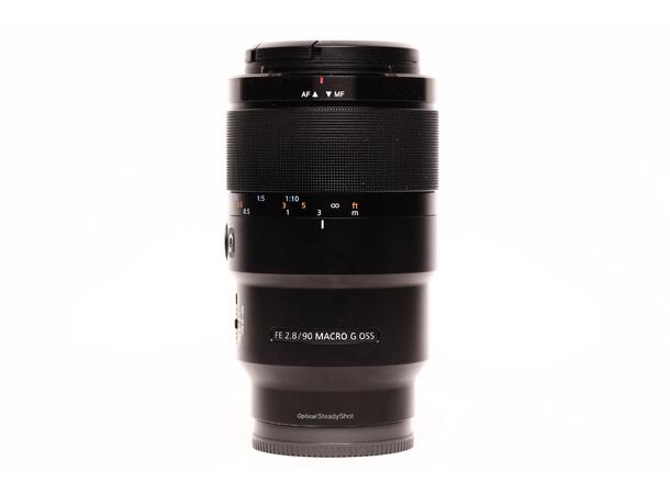 Sony FE 90mm 1:2,8 G OSS Macro BRUKT BRUKT, Se beskrivelse 