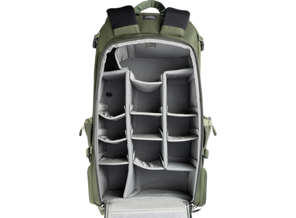 ThinkTank MindShift BackLight 36L, Grønn Solid kombinasjonssekk for foto/dagstur 