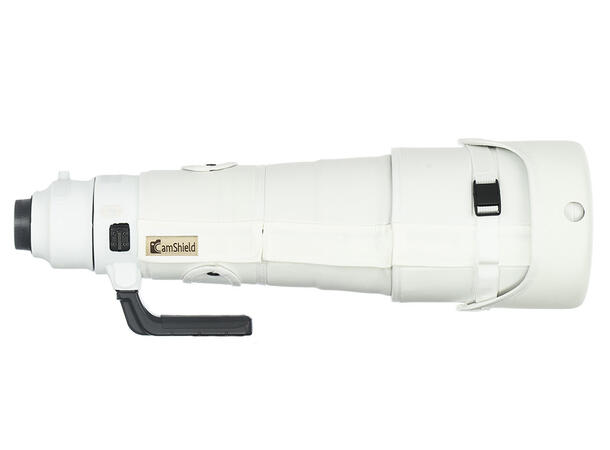 Tragopan Camshield objektivbeskyttelse Nikon 500mm F/4E FL ED VR. Hvit 