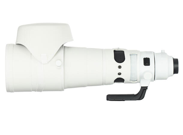 Tragopan Camshield objektivbeskyttelse Nikon 500mm F/4E FL ED VR. Hvit 