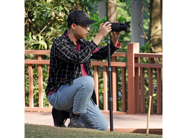 Ulanzi MT-49 Kompakt Karbon Lysstativ Karbonfiber, 0.79kg, 194cm 