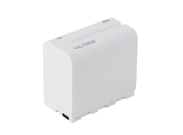 Viltrox batteri NP-F970 6600 mAh USB-C Lading 
