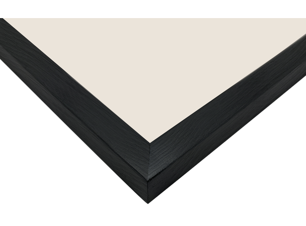 Willow Sort Ramme 50x70 cm (akrylglass) Elegant sort ramme i tre 