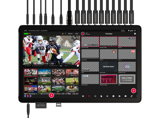 Yololiv YoloBox Extreme Streaming, miks og monitor i ett 