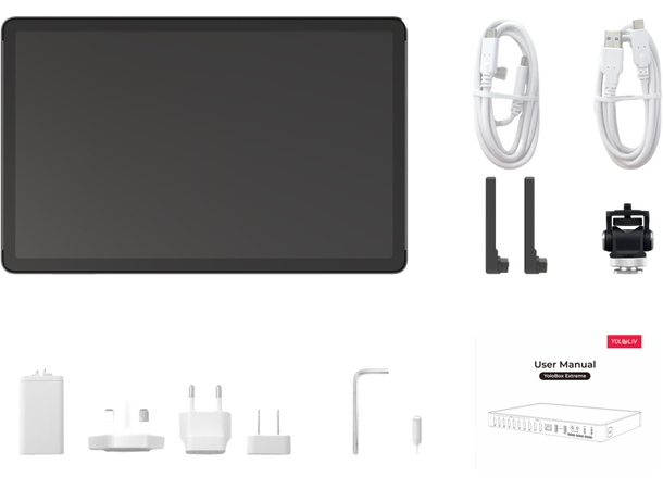 Yololiv YoloBox Extreme Streaming, miks og monitor i ett 