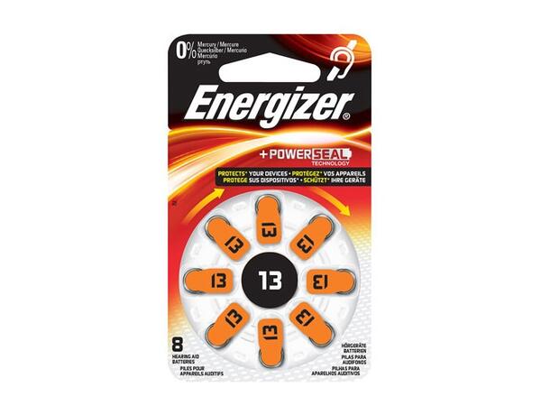 Energizer Batteri Ultra 13 Batterier til høreapparat 
