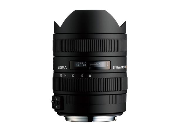 Sigma 8-16mm f/4.5-5.6 DC HSM Canon Kompakt vidvinkel for Cnaon