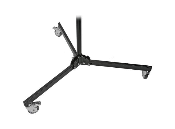 Manfrotto 231B Alu Column Stand Sort Lysstativ med hjul. 2,5m søylestativ 