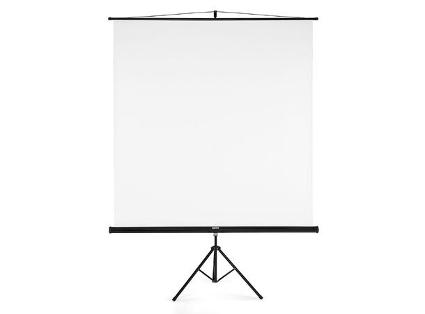 Hama 180x180 Projektorlerret med stativ Frittstående 