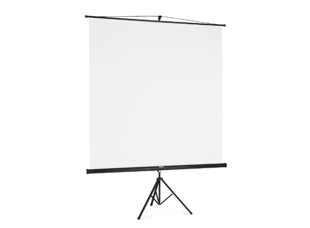 Hama 180x180 Projektorlerret med stativ Frittstående 