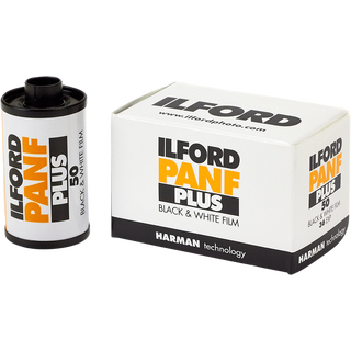 Ilford Pan F+ 135-36 Sort/Hvit-film 50 ASA, 36 bilder
