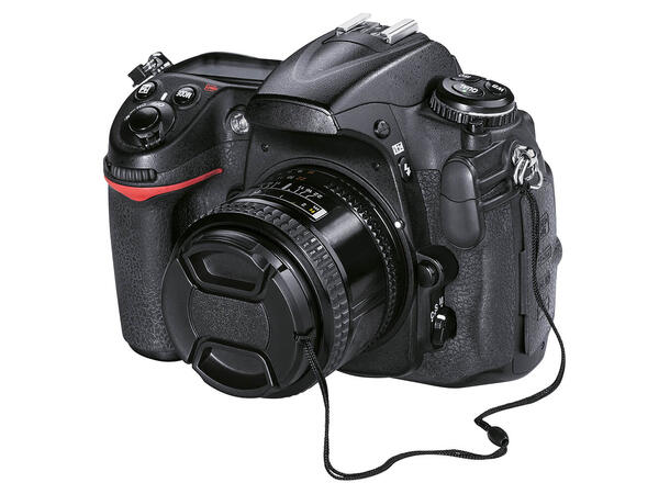 Hama objektivdeksel 58 mm "Smart-Snap" med snor 