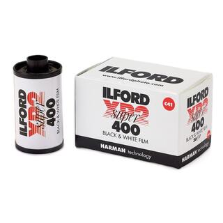 Ilford XP2 Super 135-36 Sort/Hvit-film. 400 ASA, C-41, 36 bilder