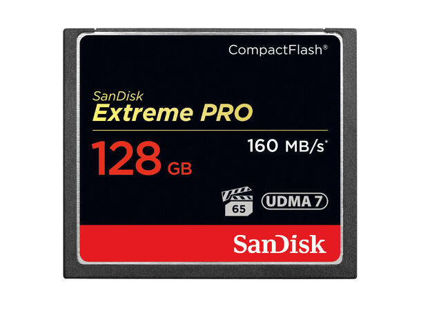 Sandisk CF Extreme PRO 160MB/S 128 GB UDMA 7
