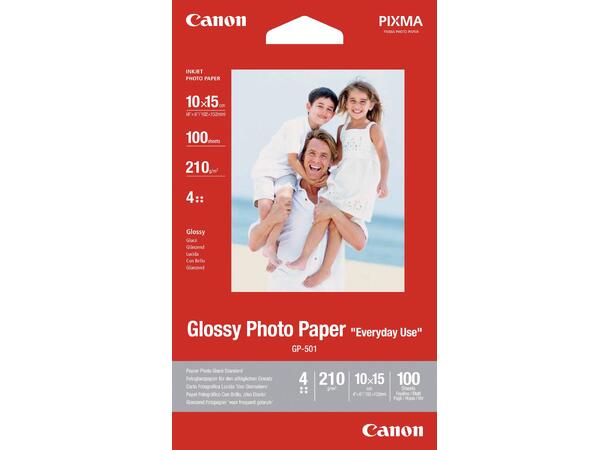 Canon GP-501 100 ark 10x15 Glossy fotopapir. "everyday use" 