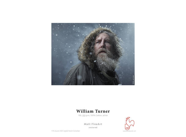 Hahnemühle William Turner 310g A3+ 25 Ark 100% Cotton, white 