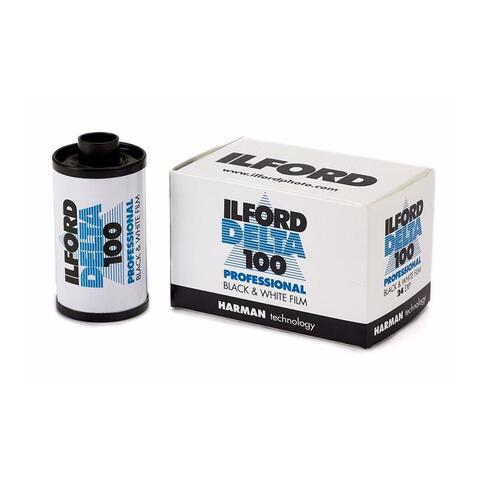 Ilford Delta 100 135-36 Sort/Hvit-film 100 ASA, 36 bilder
