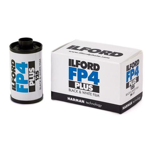 Ilford FP4+ 135-36 Sort/Hvit-film 125 ASA, 36 bilder