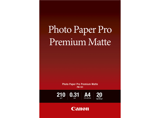 Canon PM-101 Pro Premium Matte A4 20 ark 