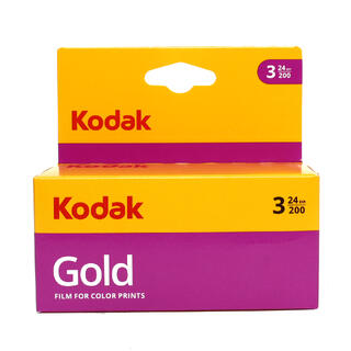 Kodak Gold 200 135-24 3pk verdipakke 3 pakning fargefilm, 200 ISO, 24 bilder