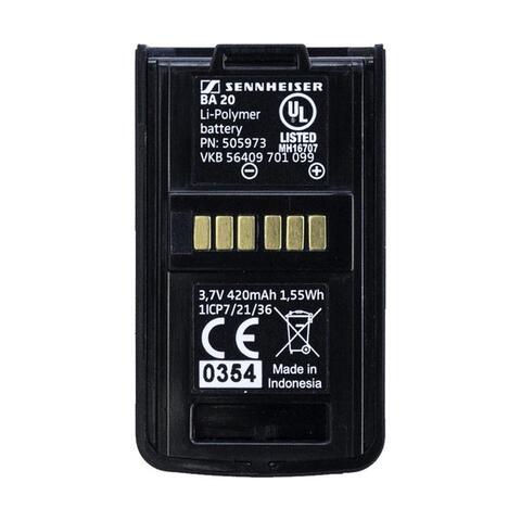 Sennheiser BA20 oppladbartbatteri Batteripakke reciver exp avx