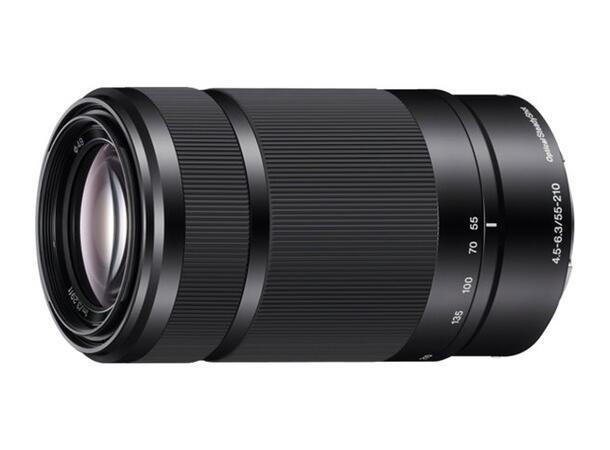 Sony E 55-210mm f/4.5-6.3 OSS Praktisk telezoom for APS-C 
