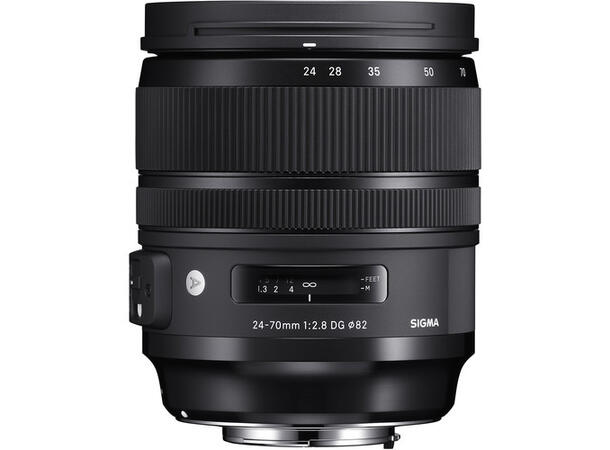 Sigma 24-70mm F2,8 DG OS HSM ART, Canon Normalzoom for Canon speilrefleks