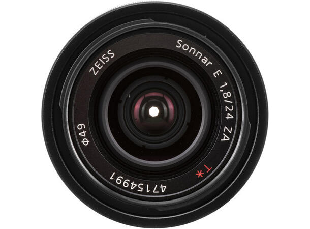 Sony 24mm f/1.8 T* ZA Lyssterk vidvinkel for Sony APS_C