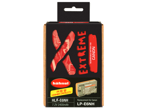 Hähnel DC Battery Extreme Canon HLX-E6NH Erstatning for Canon LP-E6NH