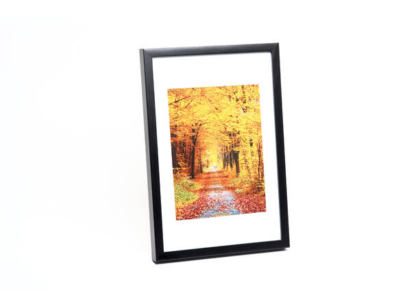 Soul Ramme 40x40 Sort Stilren ramme i tre med glass 