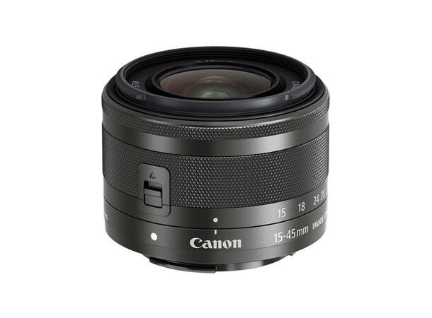 Canon EF-M 15-45mm f/3.5-6.3 IS STM Graphite - Normalzoom for EOS-M