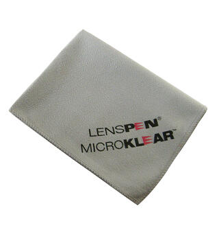 Lenspen Microklear Klut Grå Microfiberduk for effektiv rengjøring