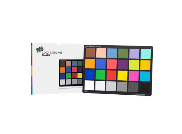 Calibrite Colorchecker Classic Få mer nøyaktige og konsistente farger
