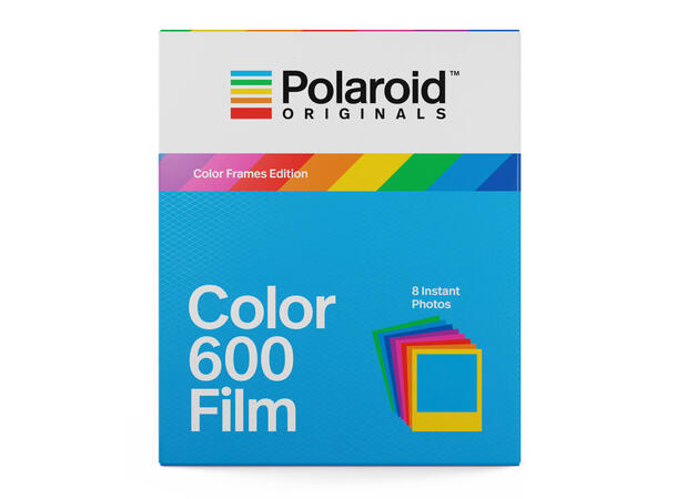 Polaroid 600 Farge Fargede rammer Fargefilm for Polaroid 600 kamera