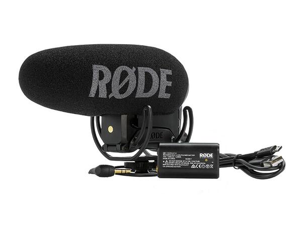 Røde VideoMic Pro+ Kameramikrofon med forforsterker 