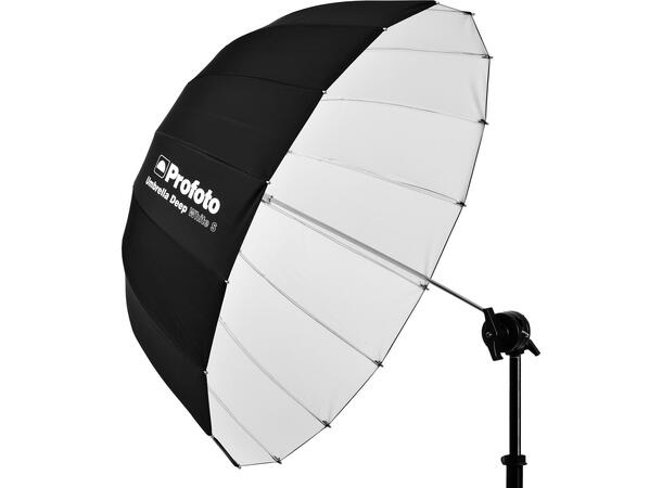Profoto Umbrella Deep White S 85cm Hvit paraply, dyp 85cm/33"