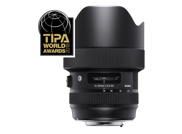 Sigma 14-24mm f/2.8 Art DG HSM Canon Ultravidvinkelzoom med høy bildekvalitet