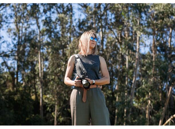 Peak Design Slide Lite V3 Ash Genial reim til speilløst system. Grå 