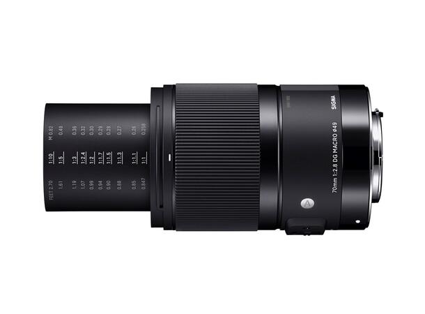Sigma 70mm f/2.8 DG Macro Art Sony FE Makroobjektiv med høy ytelse for Sony