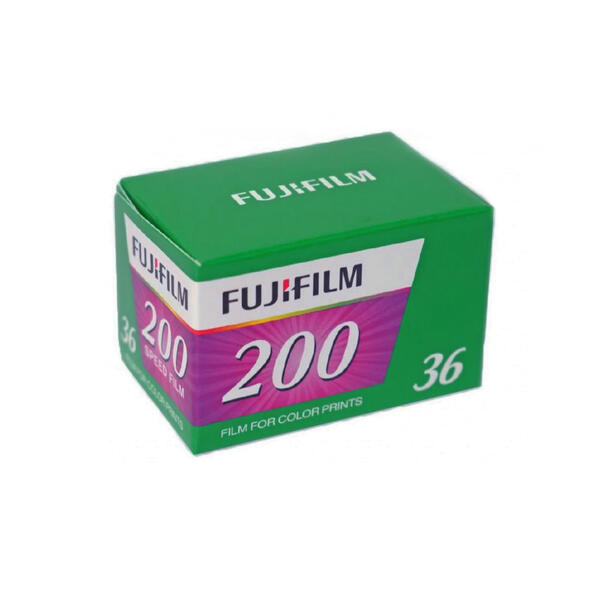 Fujifilm Color 200 135-36 36 eksp, 200 ASA, Fargefilm