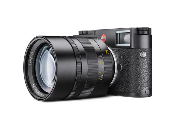 Leica Noctilux-M 75mm f1.25 ASPH Teleobjektiv, Filterfatning E67, Svart 