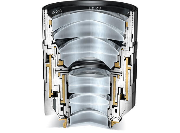 Leica Noctilux-M 75mm f1.25 ASPH Teleobjektiv, Filterfatning E67, Svart 