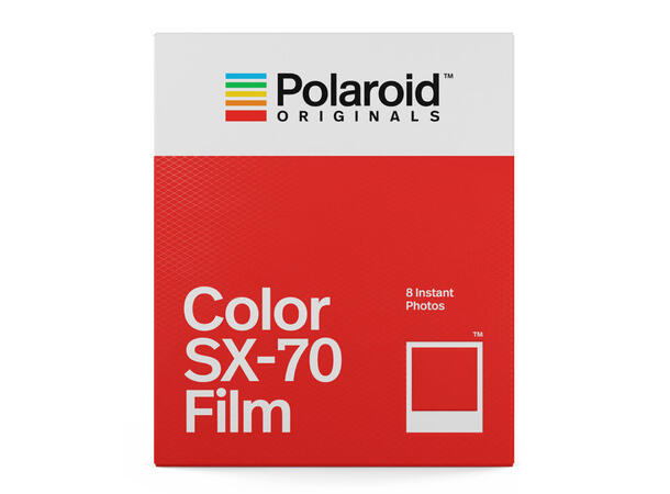 Polaroid SX-70 Farge Fargefilm for Polaroid SX-70 kamera
