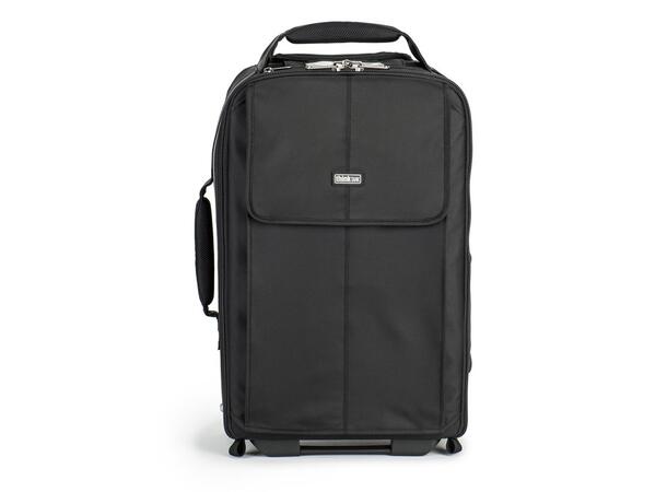 Think Tank  Airport Advantage, svart Rullekoffert som går på fly 