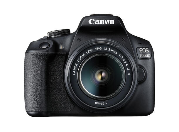 Canon EOS 2000D Nybegynnerkamera med kreative muligheter